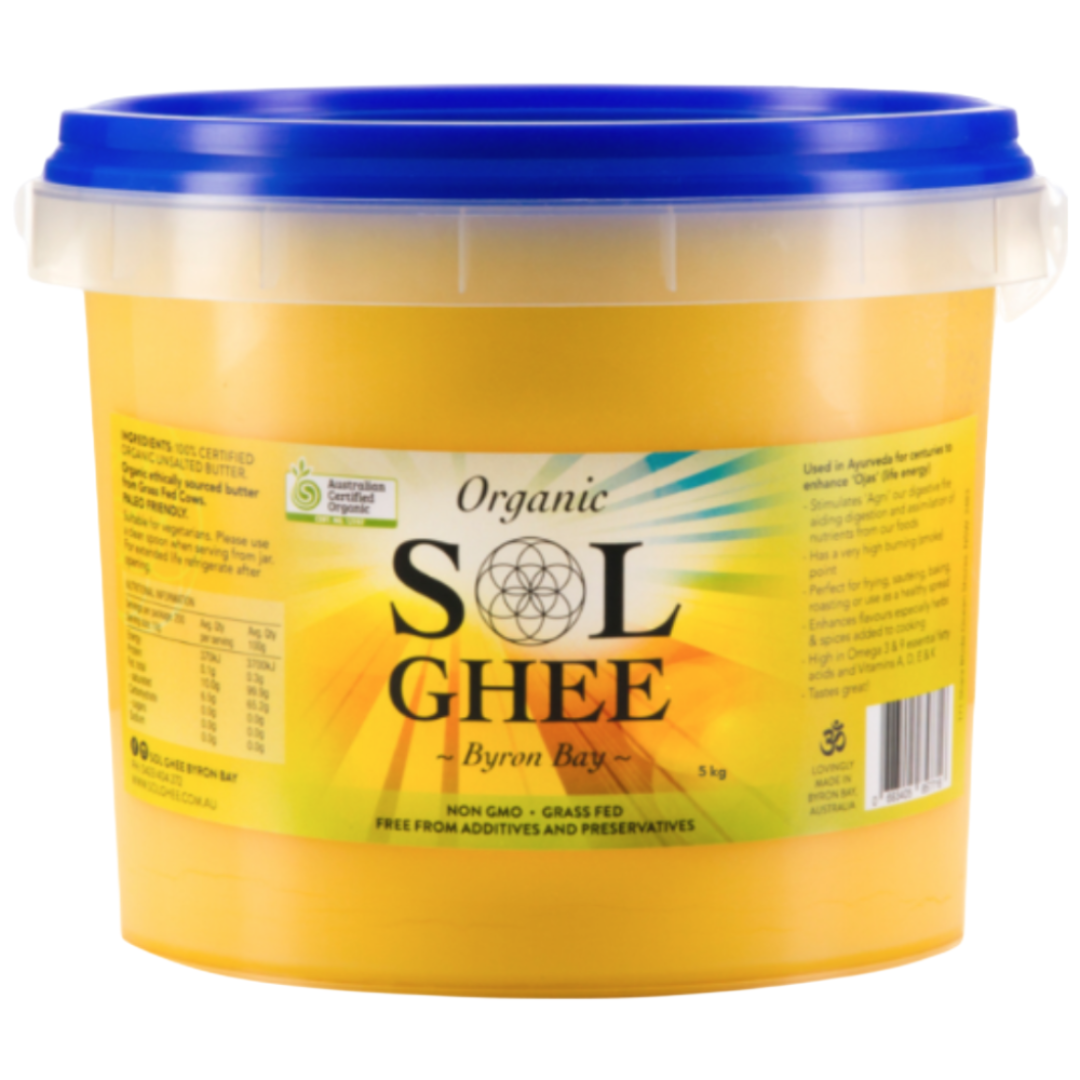 호주산 유기농 Sol 기 버터 뉴질랜드 방목 소 우유로 만든 Organic Sol Ghee, 1개, 1kg, 유기농 기버터 109,000원