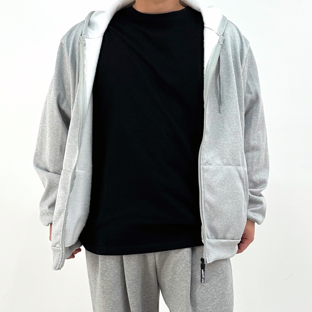2XL-5XL 비크네 빅사이즈 오버핏 기모 후드집업 24,820원