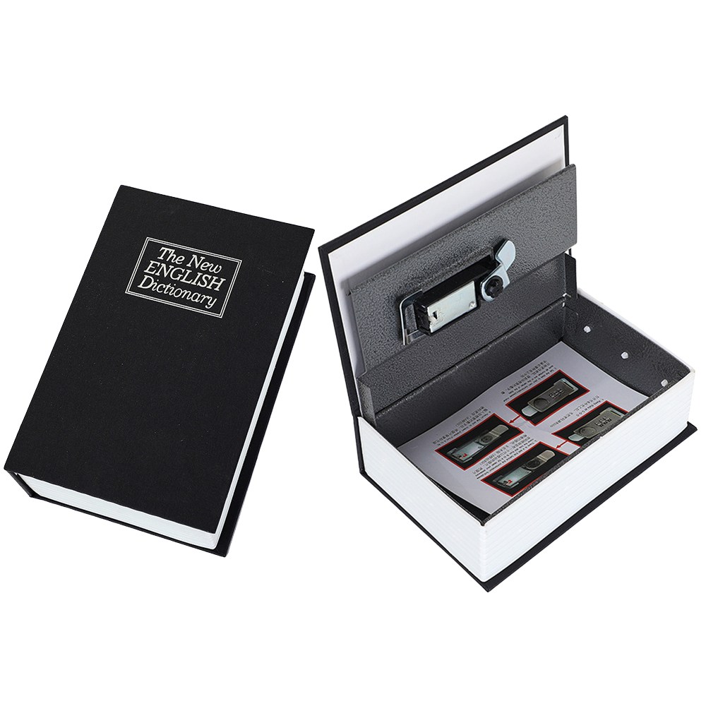 홈프로 가정용 미니 금고 책모양 비밀금고, 블랙 9,800원