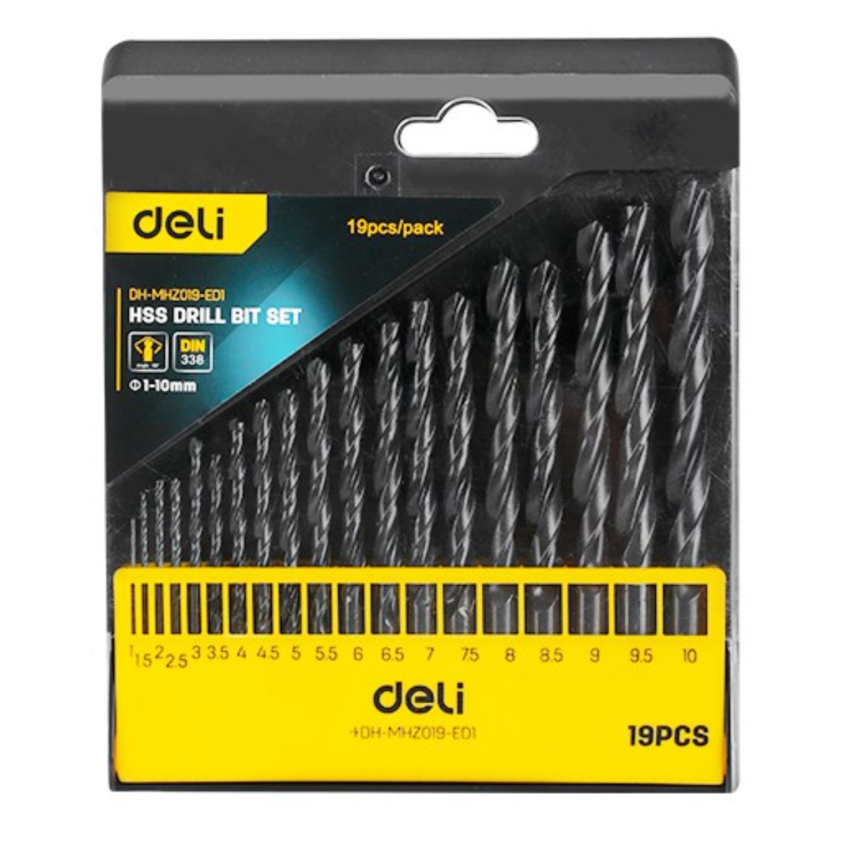 델리툴즈 HSS 드릴 비트 19종 세트 전동 드릴날 15,800원