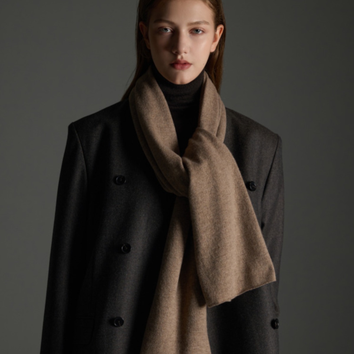 이상봉에디션 25FW 캐시미어100% 여성 남성 겨울 목도리 59,900원