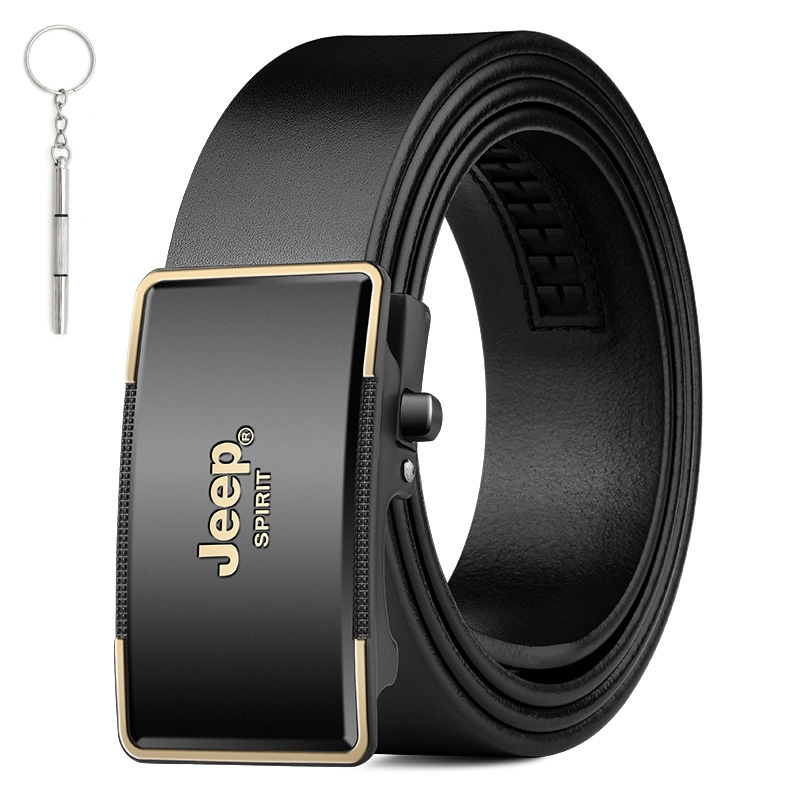 지프스피릿 남성용 캐주얼 천연 소가죽 벨트 + 케이스 + 다용도 드라이버 세트 26,900원