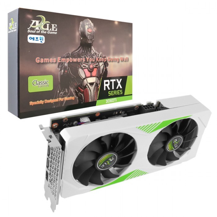 액슬 지포스 RTX 3060 Ti D6 8GB White 에즈윈 555,510원