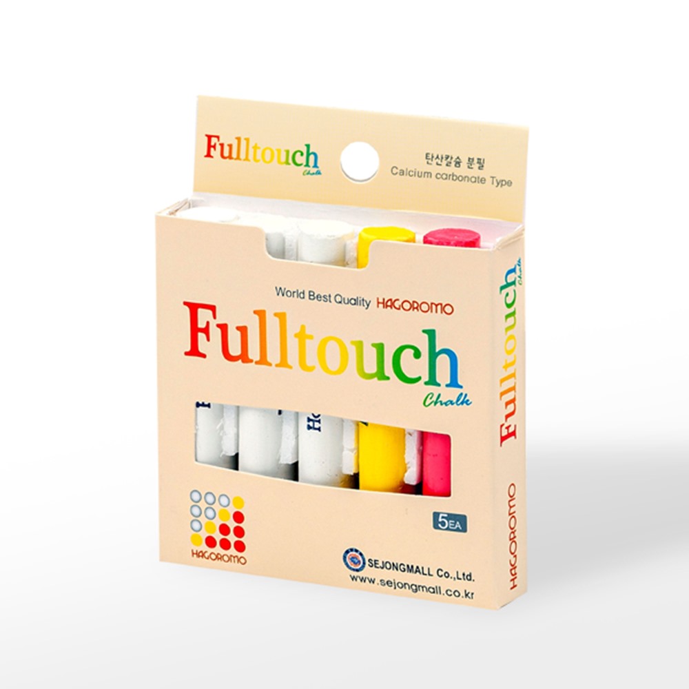 Hagoromo 하고로모 탄산분필 3색 혼합 (5개입) 2,800원