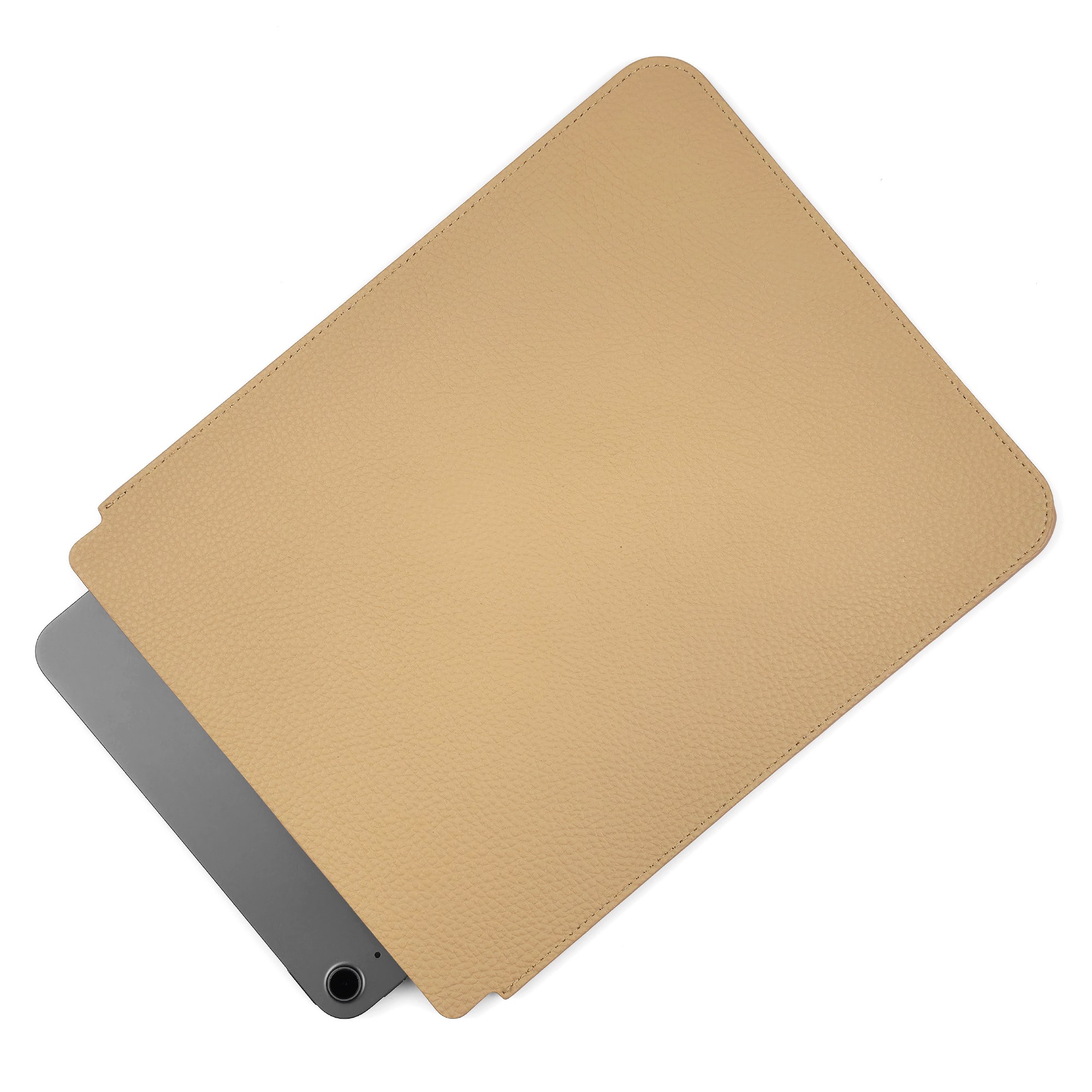 BOHO 아이패드 에어4 5 가죽 파우치 프로 11 M2 M4 수납 보관 케이스 커버, 1개, 베이지 12,900원