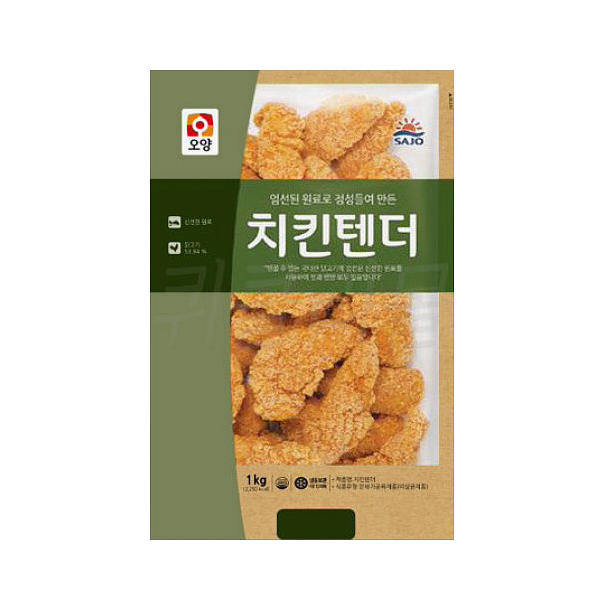 사조 오양 치킨텐더 1Kg, 1kg, 10개 76,780원