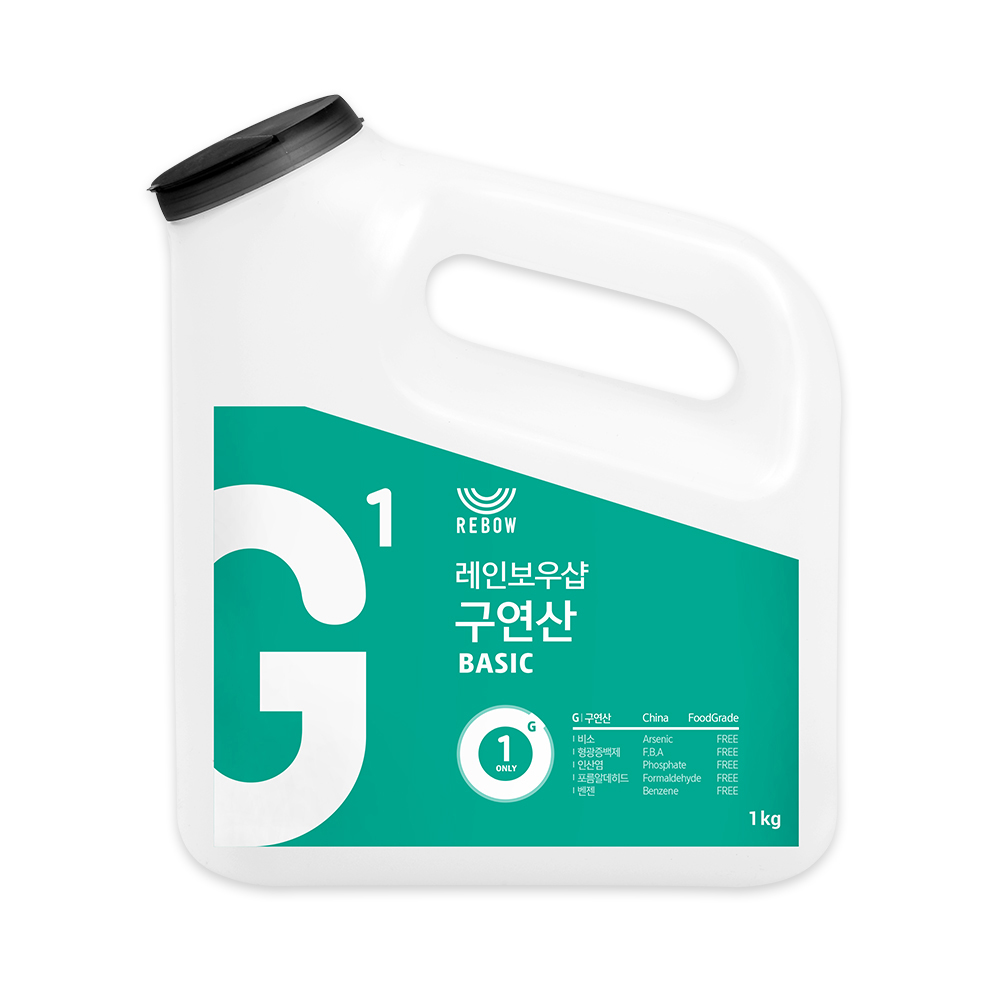 레인보우샵 G1 구연산 베이직 왕톡톡이 6,530원