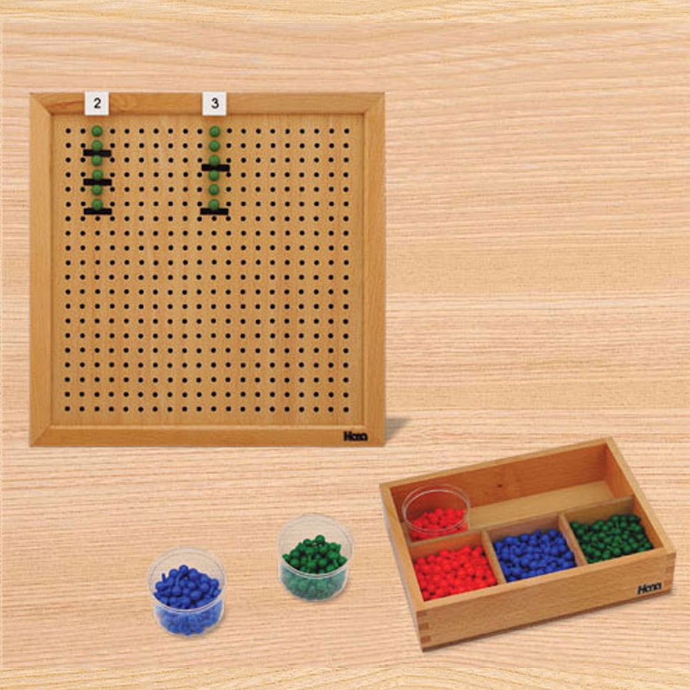 [하나몬테소리] M0138 대수못판과 못(소) - 수교구 숫자교구 몬테소리교구, 1개 106,360원