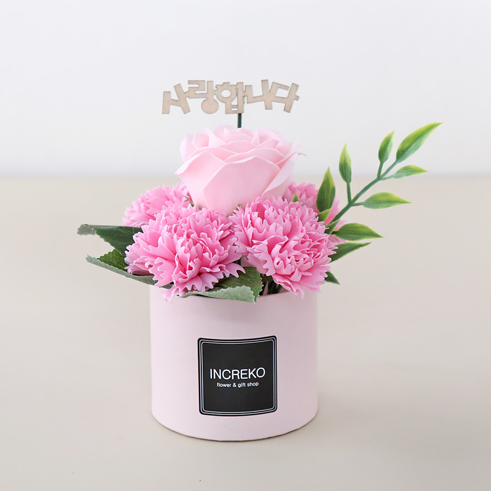 카네이션 비누꽃 미니 센터피스 어버이날 스승의날 선물 5,900원