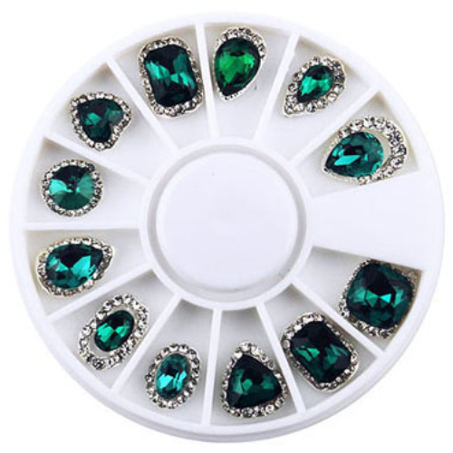 뷰랩 네일파츠 세트, 07 크리스탈 에메랄드, 1개 11,200원