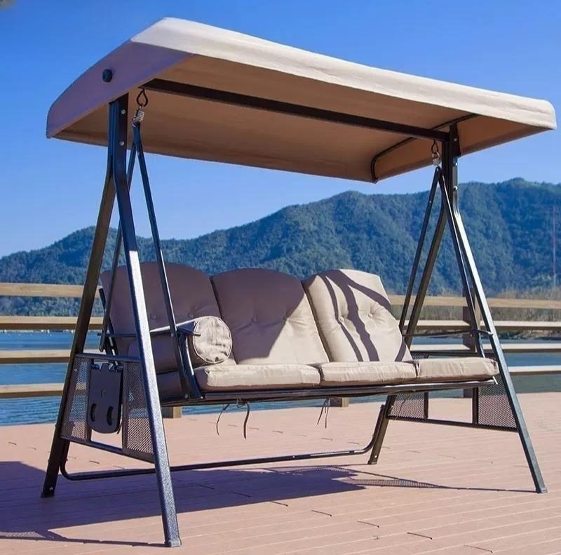 야외 그네의자 철제 흔들 스윙체어 방수 테라스 옥상 정원 마당 카페 325,000원