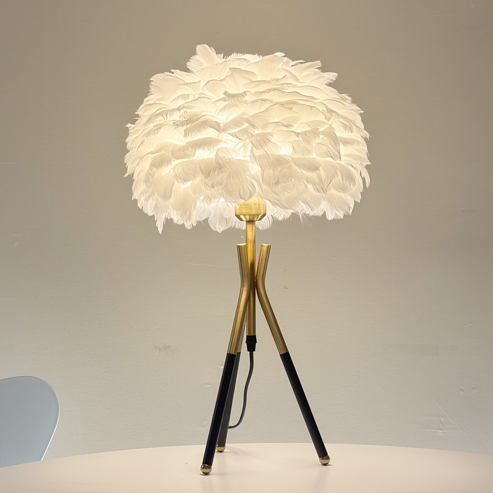 블로잉 구름 깃털 인테리어 LED 호텔 협탁 단스탠드 조명 86,000원