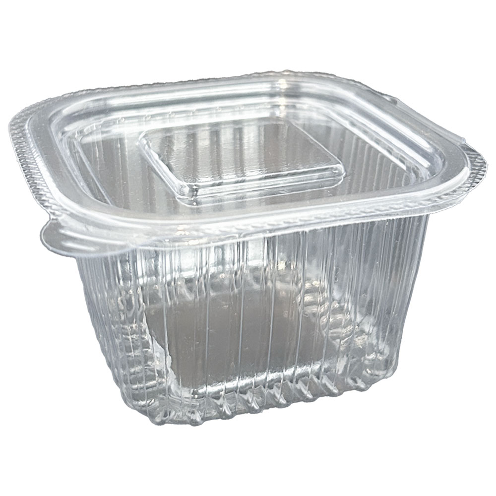 사자팩 일체형 일회용 원터치 사각 소스 용기 (대) 쌈장 새우젓 양념 투명 포장 소스컵 두쫀쿠 케이스, 1개, 100개 9,900원