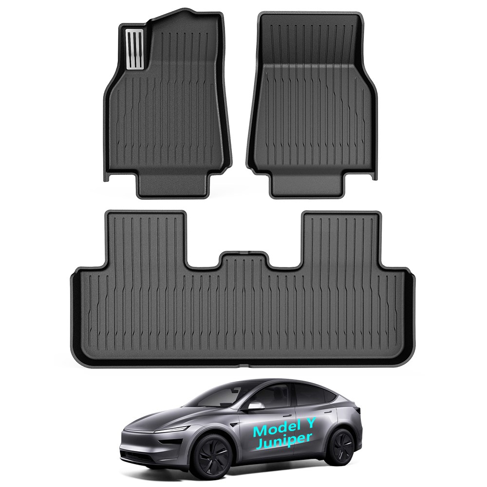 [Vihimai] 테슬라 모델Y 주니퍼/모델3 하이랜드 호환 TPE 고급 발매트 알루미늄 페달 포함 트렁크매트 내마모성 담요 카매트 풀세트 악세사리, 모델y 주니퍼, 2020-2026 105,900원