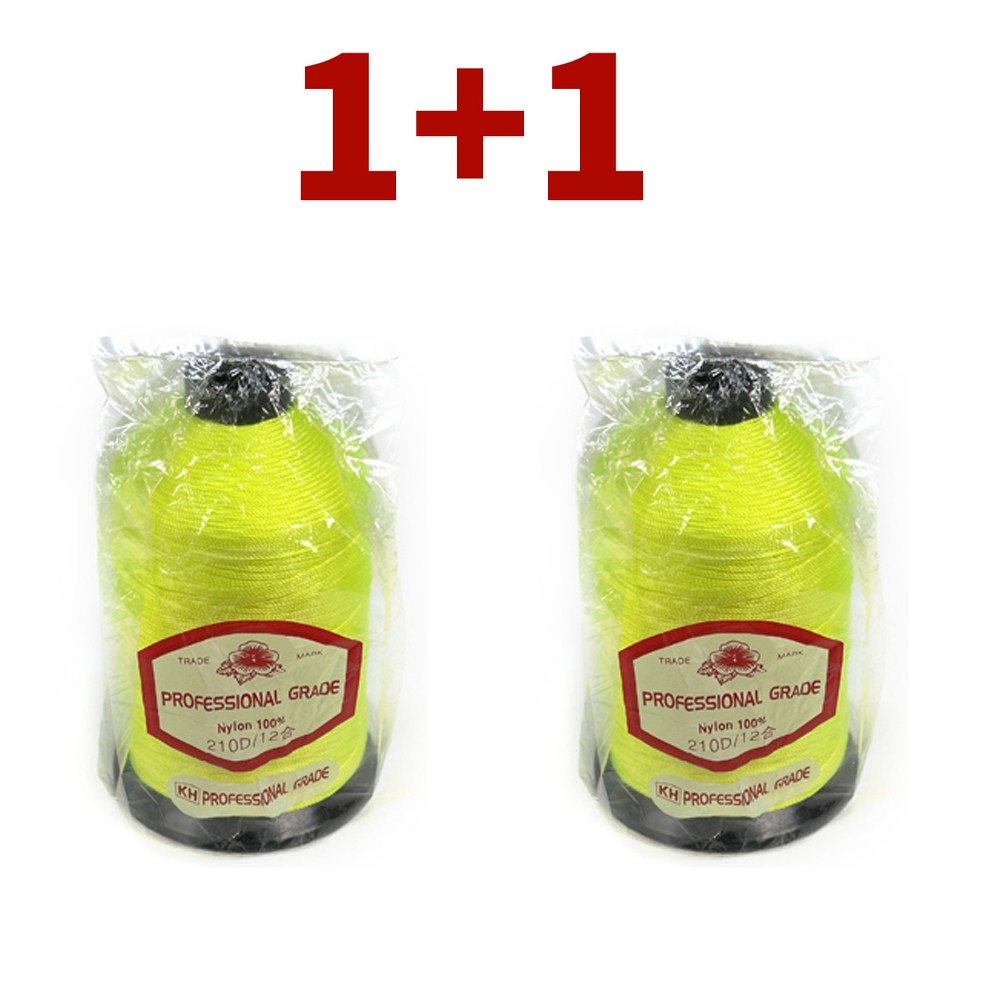 [1+1] 국산 무궁화 현장용실 형광실 먹실 먹줄 콘실 목수실 형광색 고급형 대 12합 13,500원