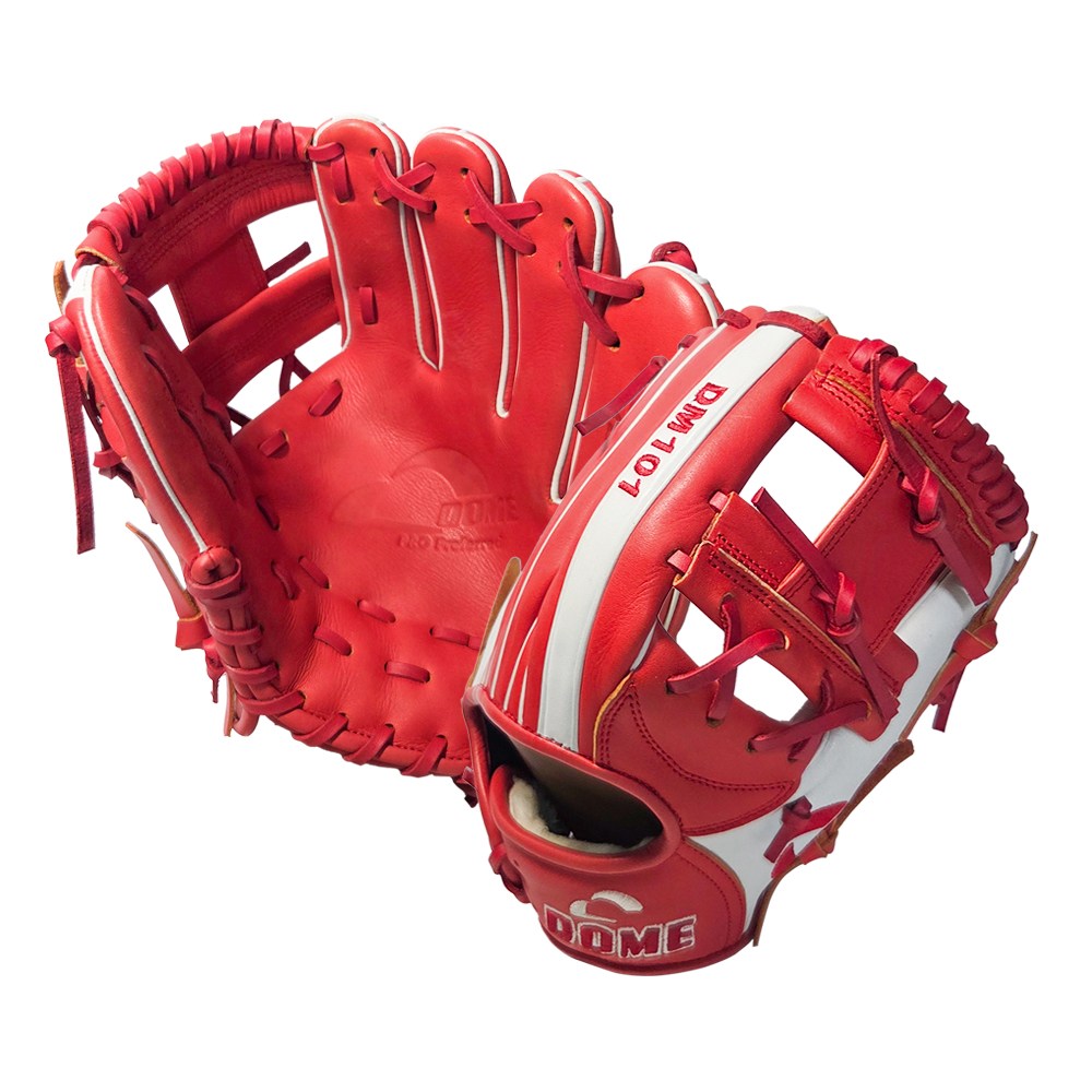 DOME 돔 야구글러브 내야수 우투용 DM101 (RD/WT/2) 139,000원
