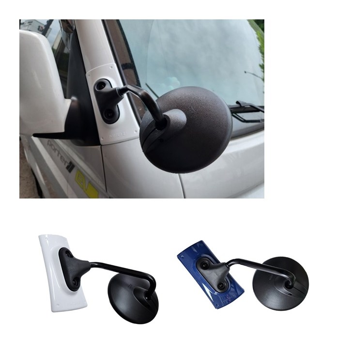 지노기업/1톤 접착식 원형미러/개조용/포터2/봉고3/신형/양면테이프/부착식/개조미러/원미러/현대/기아/1톤트럭/전면미러/소형트럭/택배차량/1.4톤/4륜/전기차/EV/DIY/3M 28,000원