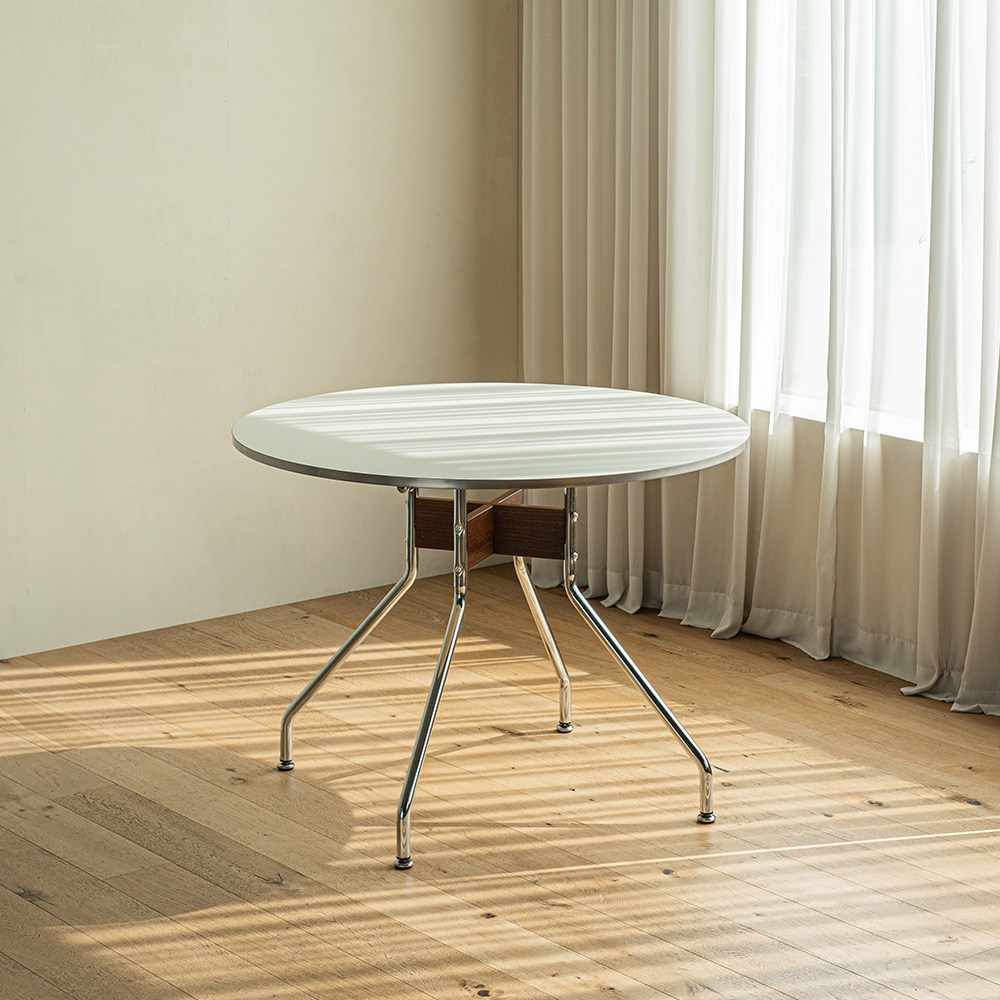 고트 미드센추리 모던 철제 LPM 원형 테이블 1200 159,000원