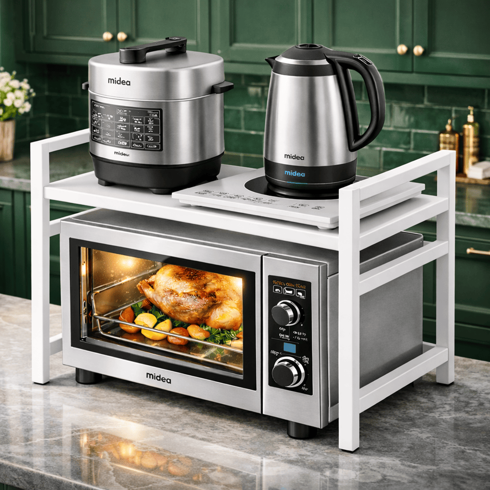 비브랜드 높이조절 길이조절 주방 전자레인지 선반 2단 21,770원