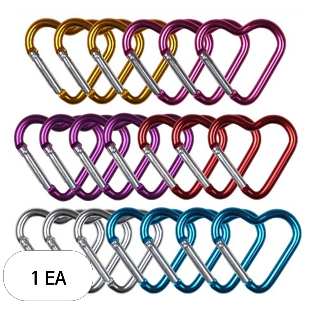 캠루이스 알루미늄 합금 하트 카라비너 20p 33,320원