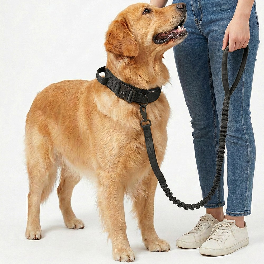 푸키 강아지 중형견 대형견 택티컬 세이프락 목줄 리드줄 세트 13,920원