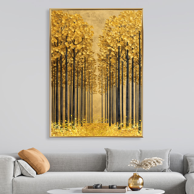 돈방석가는 황금 나무길 돈들어오는 돈나무 금전수 그림 거실 개업 선물 249,000원