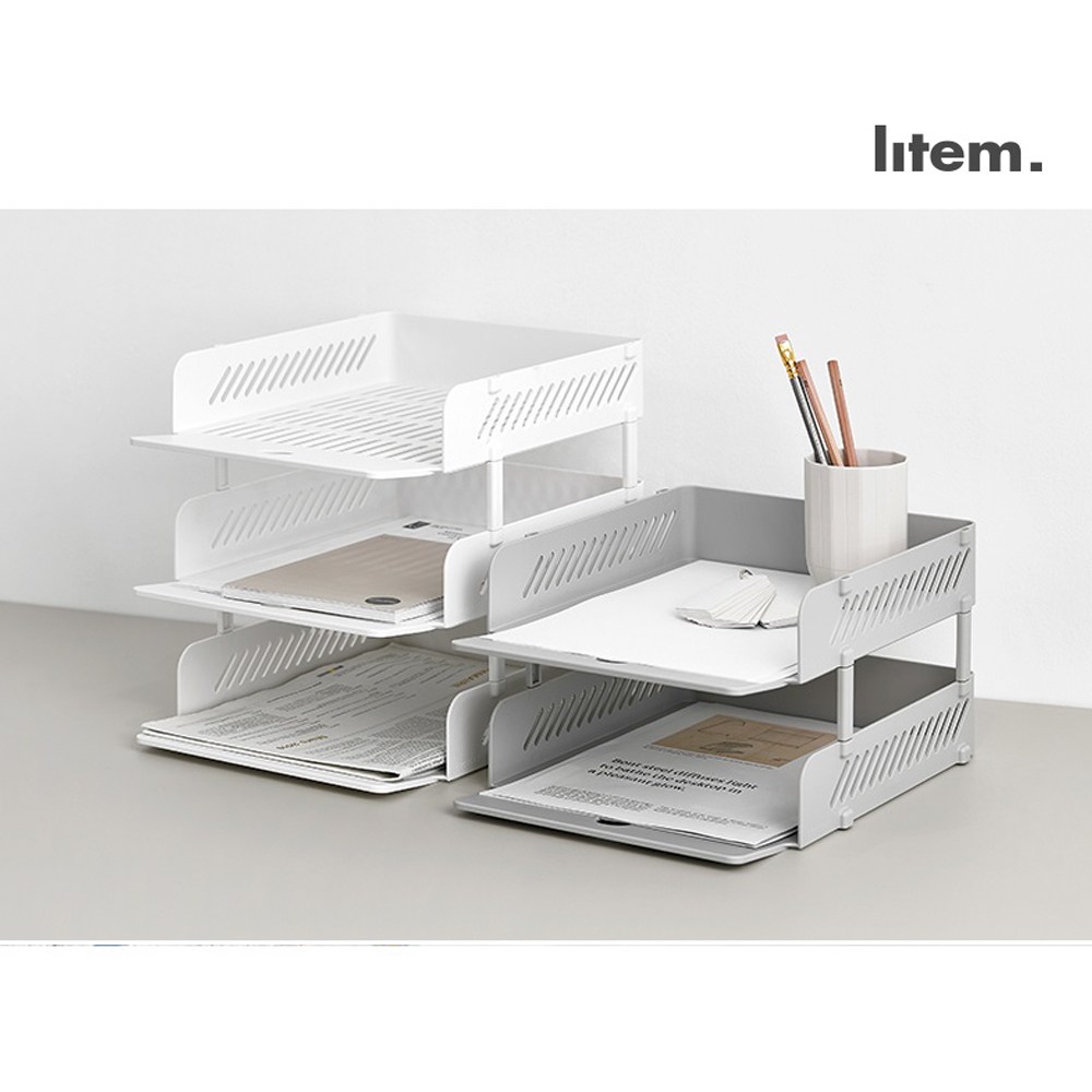 시스맥스 EL 2단서류받침 트레이 책상정리함 11,300원