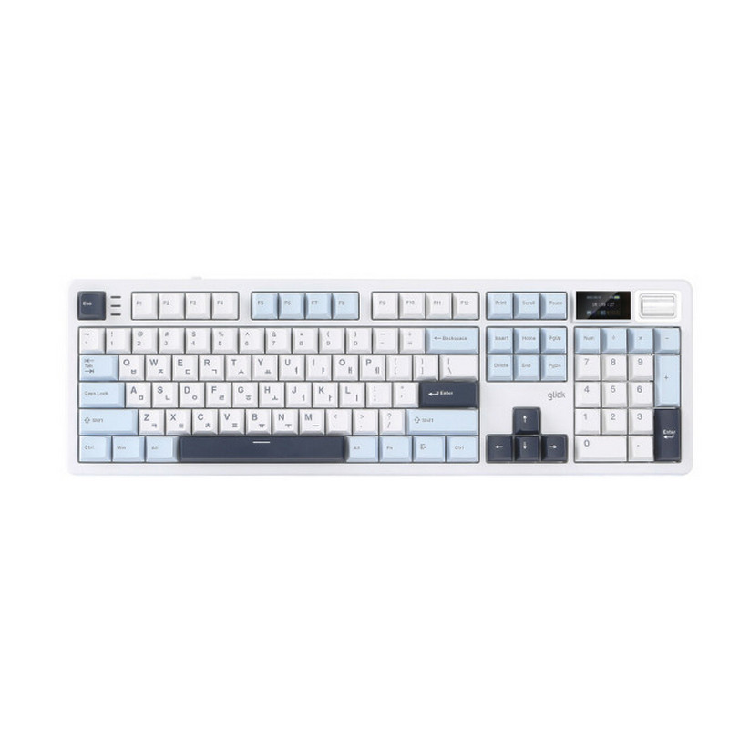 지클릭커 타란튤라 8K 다이얼 노브 LCD디스플레이 무선 블루투스 기계식 키보드-정품 89,800원