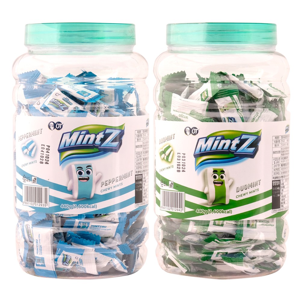 민트지 페퍼민트 440g + 듀오민트 440g 버라이어티팩 13,460원