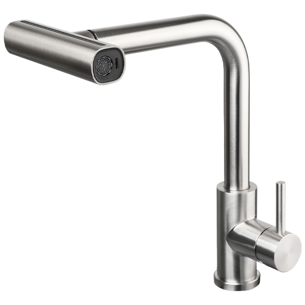 비반트 DOT 주방 싱크대수전 4way 와이드 폭포수전 TA251(MS) 무광니켈 55,000원