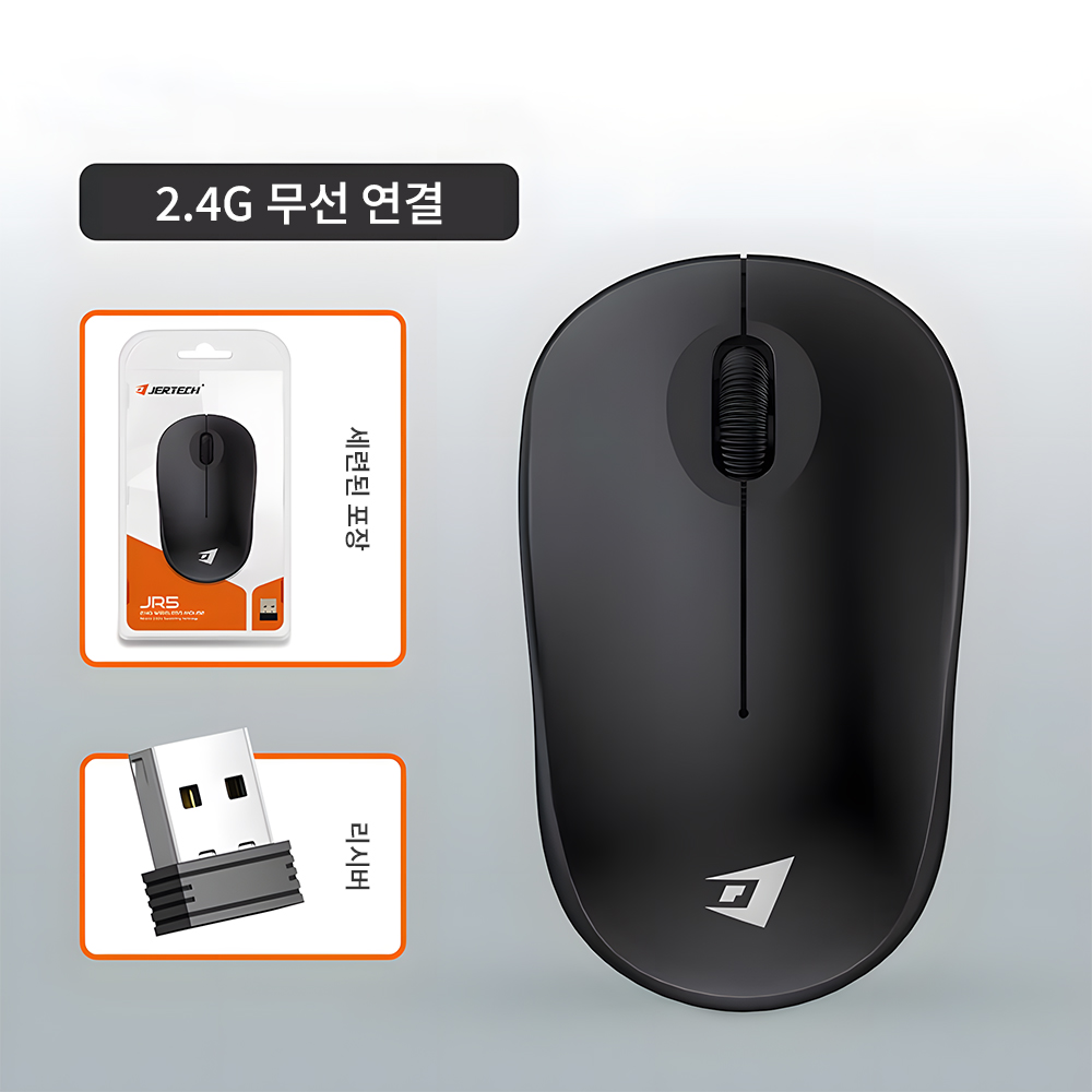 JERTECH 무선 마우스 무소음 블루투스 충전식 RGB JR5 15,990원