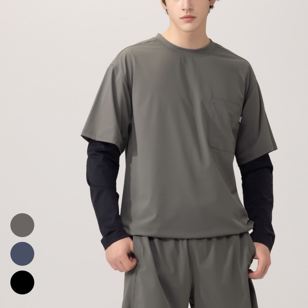 에버라스트 1+1 남자 스판 러닝 티셔츠 기능성 레이어드티 78,500원