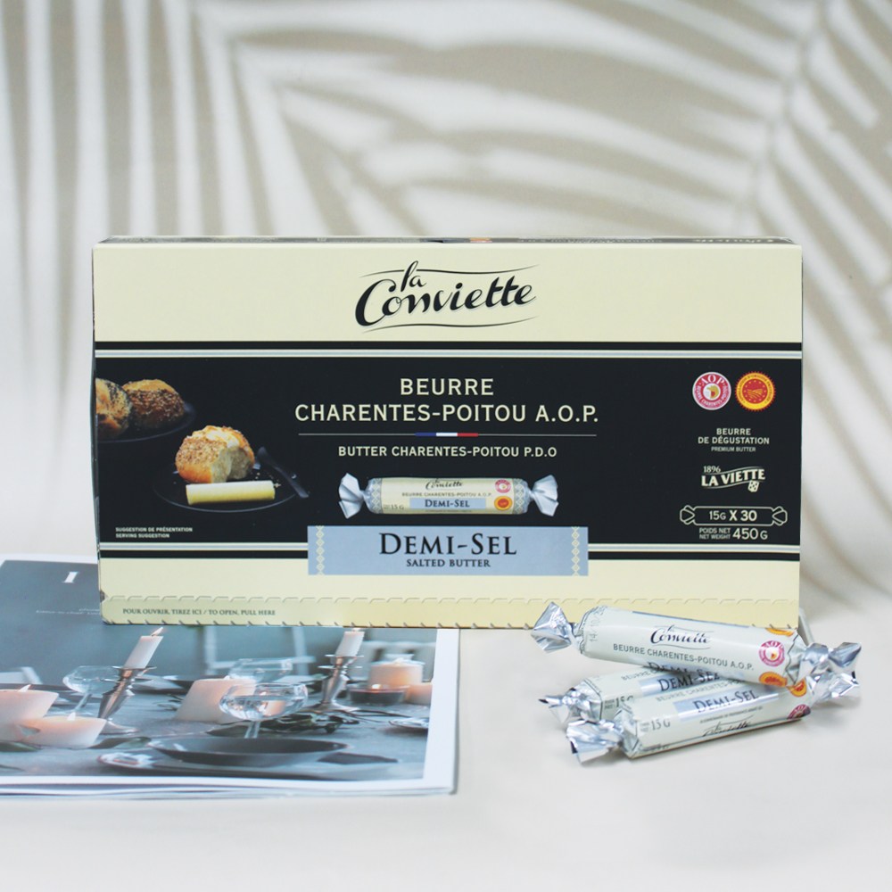 라꽁비에뜨버터 가염, 30개, 15g 42,880원