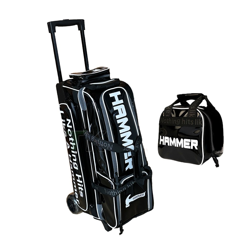 (원볼백증정) 햄머3볼볼링가방 슬림 신형 홀로그램 롤러백 170,000원