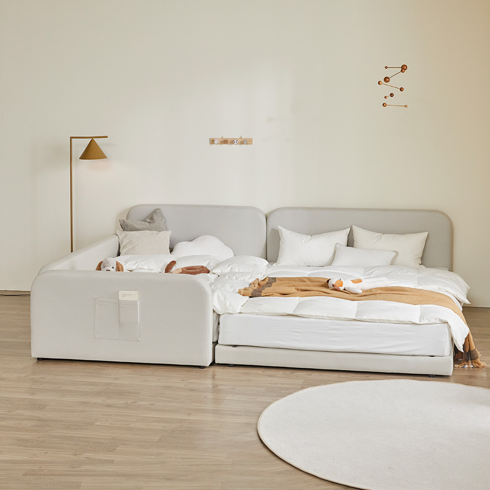 [침대 특가전] 파로마 아다지오 보드레더 패밀리 침대 기본형 SSQ 40T라텍폼스, 아이보리 1,179,000원