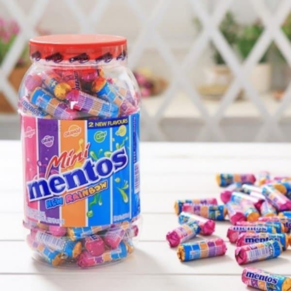 ( )미니 멘토스 뉴레인보우 100입 사탕 사무실 간식 선물 52,200원