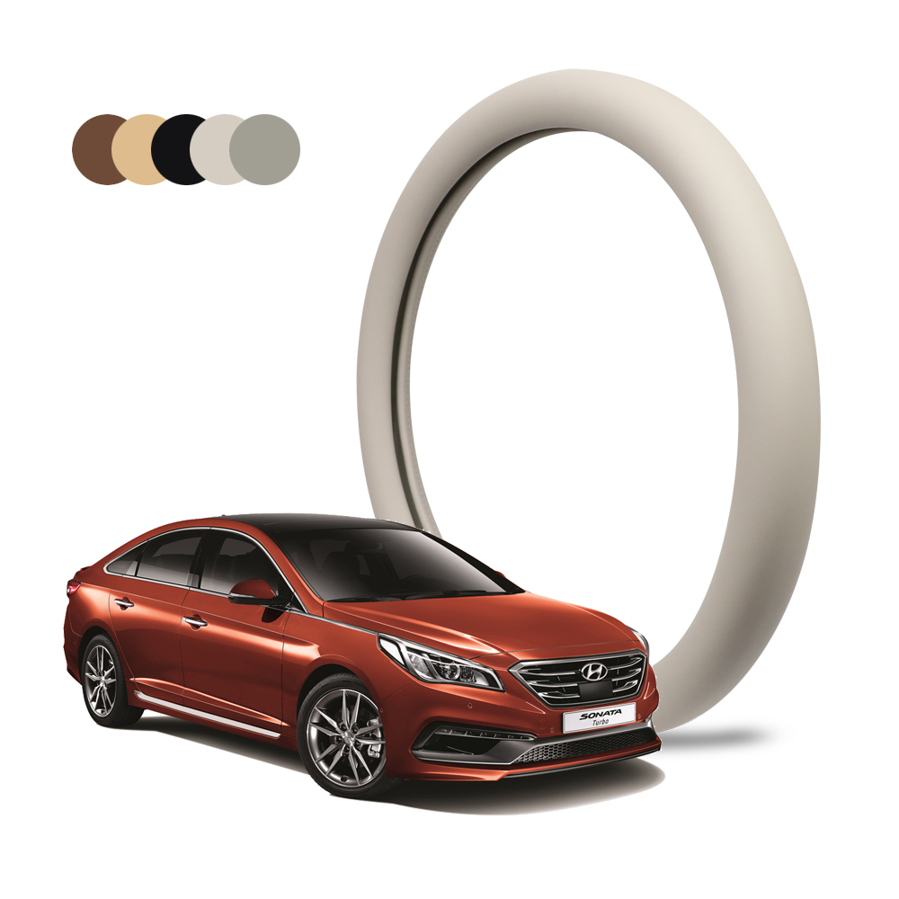 딜온 프리미엄 순정형 깔끔 싱글라인 핸들커버 LF소나타 국내생산, 바닐라베이지 34,900원