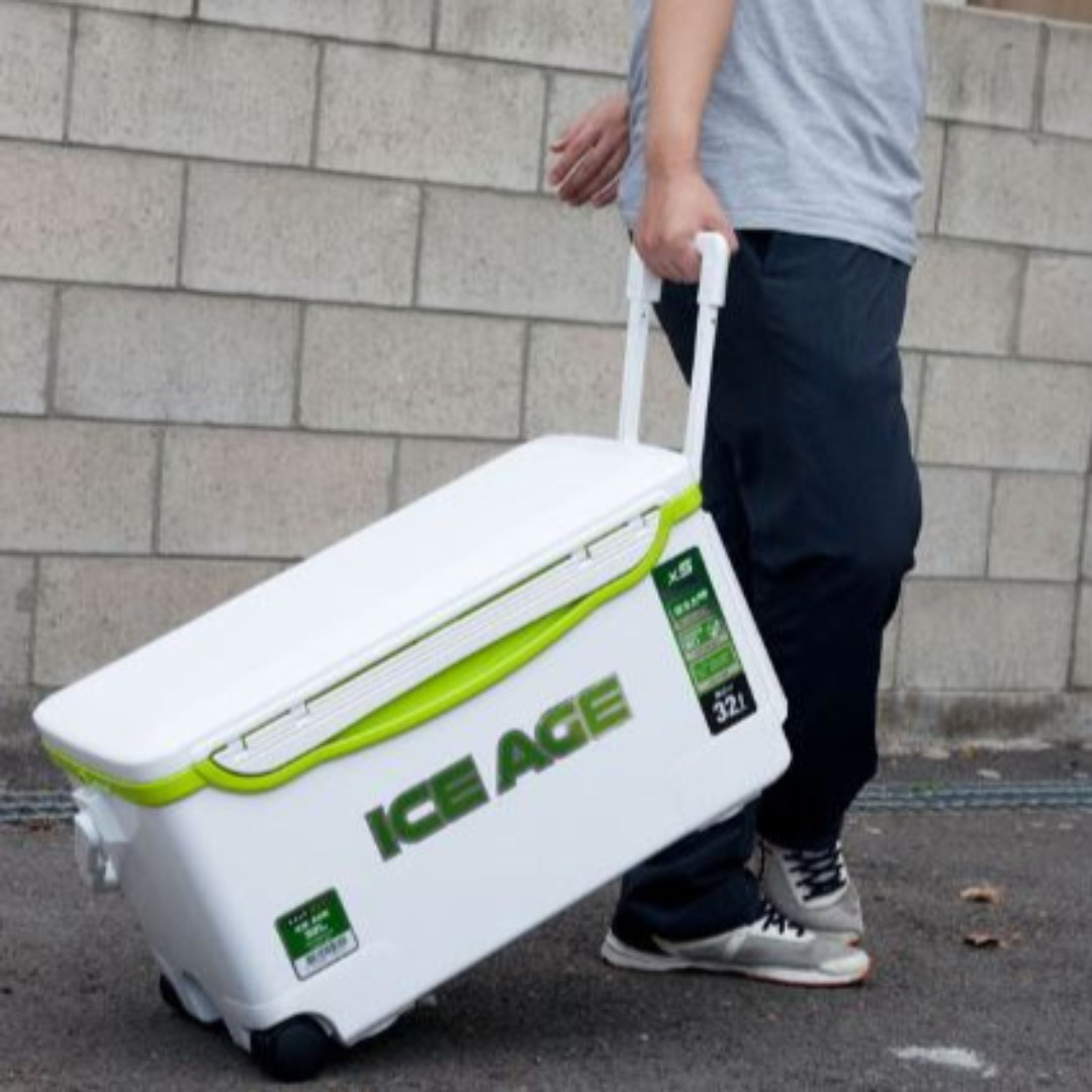 바퀴달린 캐리어 캠핑 낚시용 쿨러 보냉 아이스박스 하프루어32L 143,900원