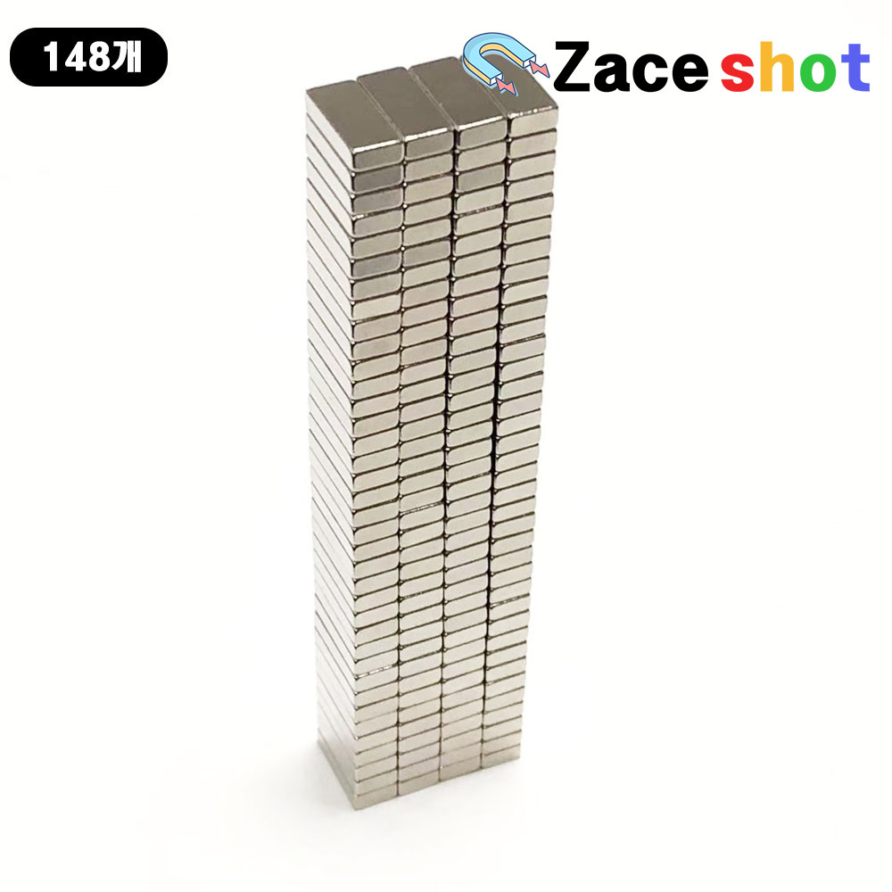 길이 15mm x 폭 6.5mm x 두께 3mm 사각 네오디뮴 자석 [제이스샷] 39,390원