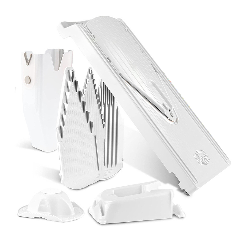 헤스타 독일 정품 베르너 3세대 슬라이서 안전홀더 만능채칼 8종세트 채썰기 평썰기 45,000원