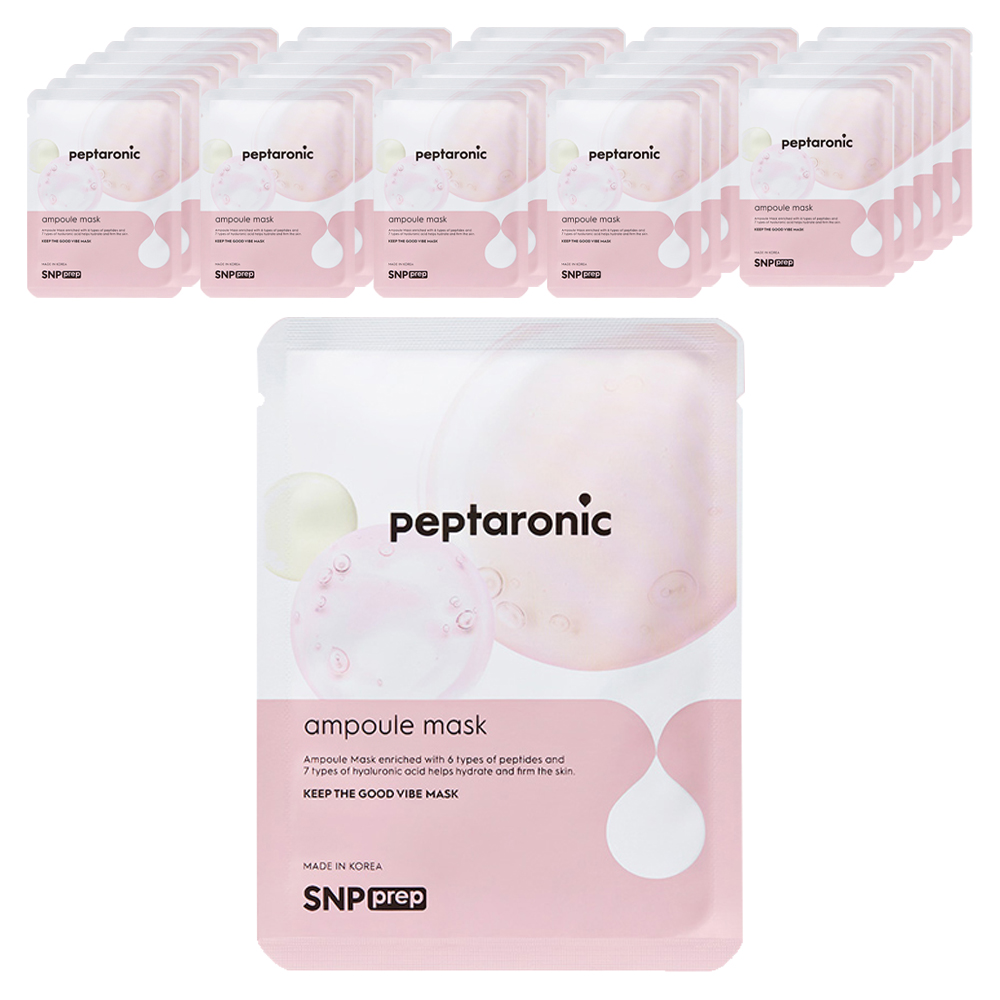 에스엔피프렙 펩타로닉 앰플 마스크팩 25ml, 1개입, 60개 30,000원