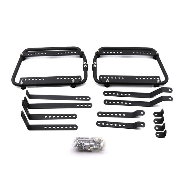 바이크 오토바이 블랙박스 가와사키 스즈키 혼다용 범용 사이드 박스 브래킷 설치 수하물 상자 꾸준한 프레임 키트 132,200원