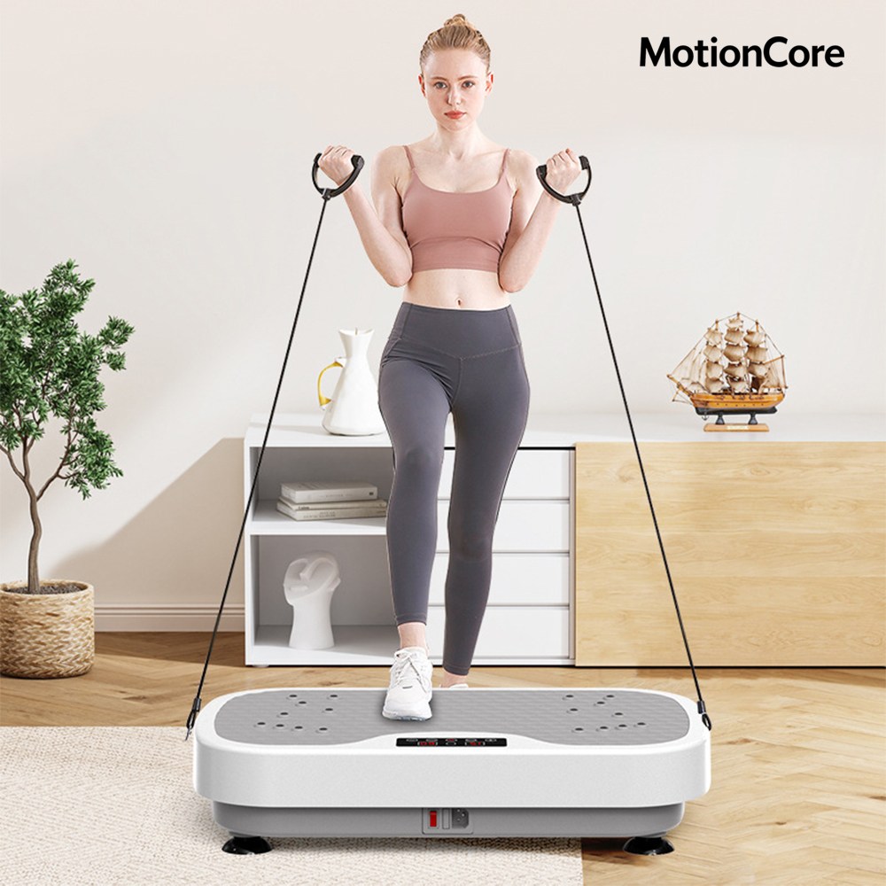 모션코어 덜덜이 바디슬리머 전신 다이어트 가정용 홈트 진동 운동기구 유산소 진동운동기구, 화이트, PCW - 7세대 147,000원