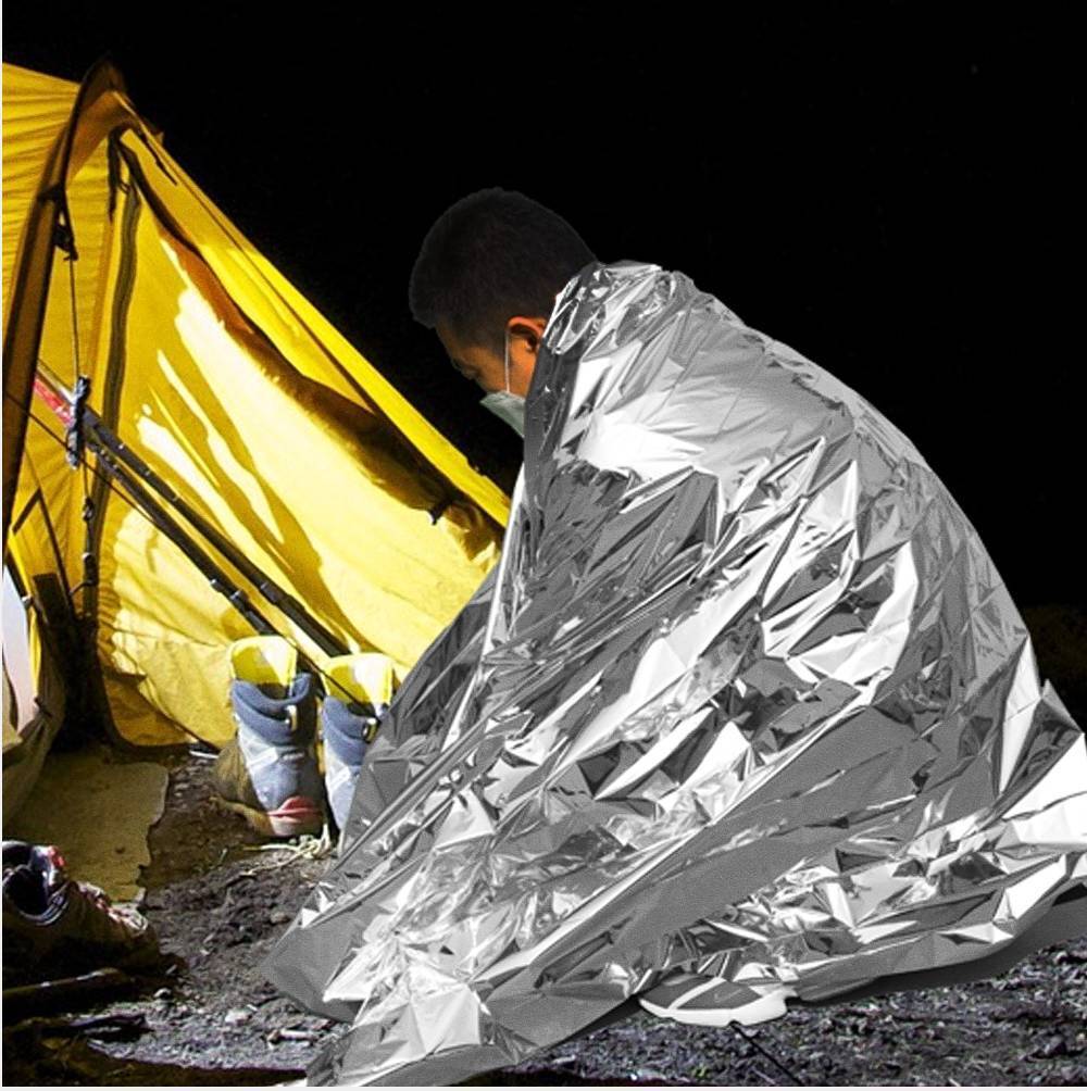 재난대비 비상담요 보온 구급용 실버 은박 캠핑용 서바이벌 담요 140 210 1,000원