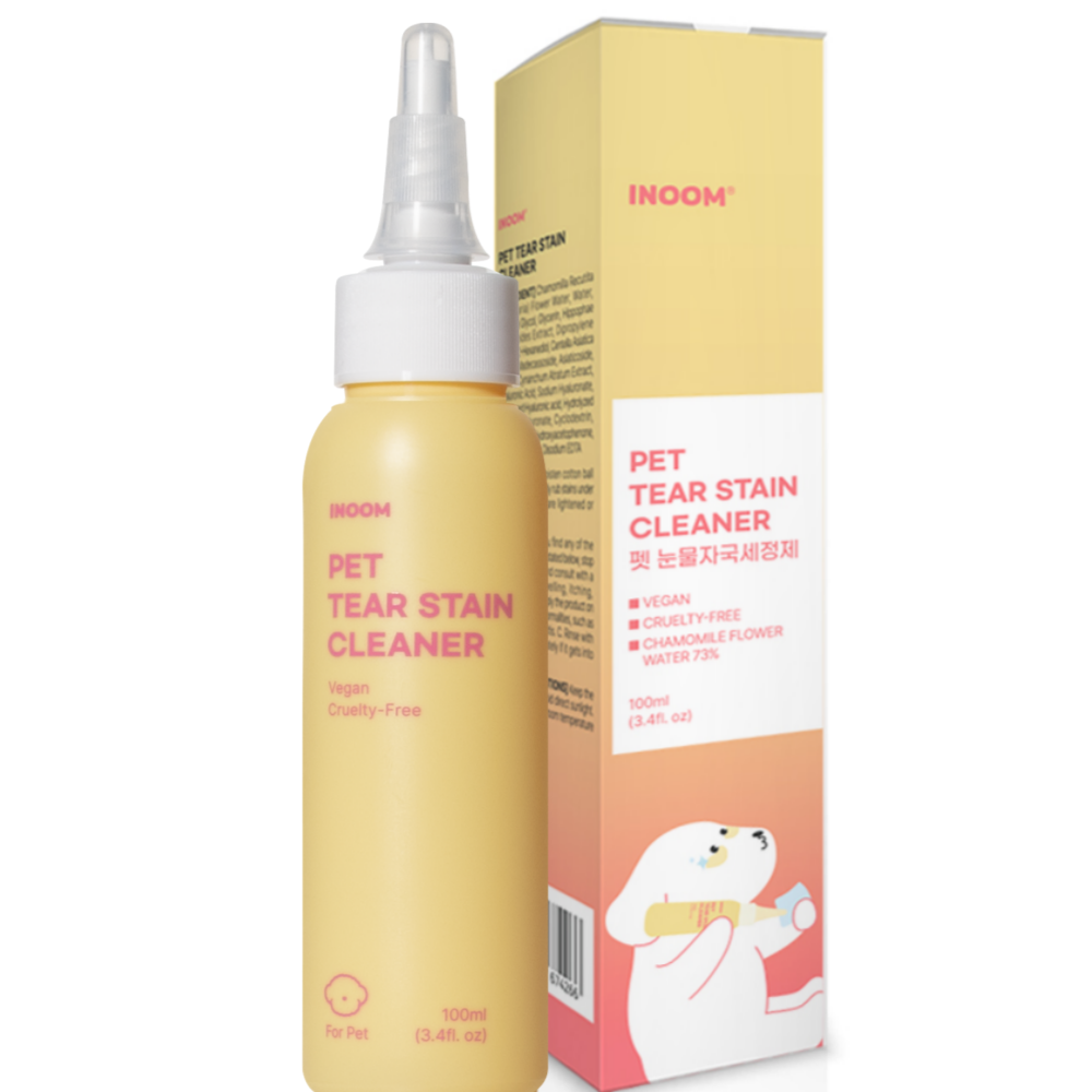 이눔 꽃수 73% 눈가얼룩 & 눈꼽 냄새제거 강아지 눈물자국 세정제, 1개, 100ml, 현재가 8,700원