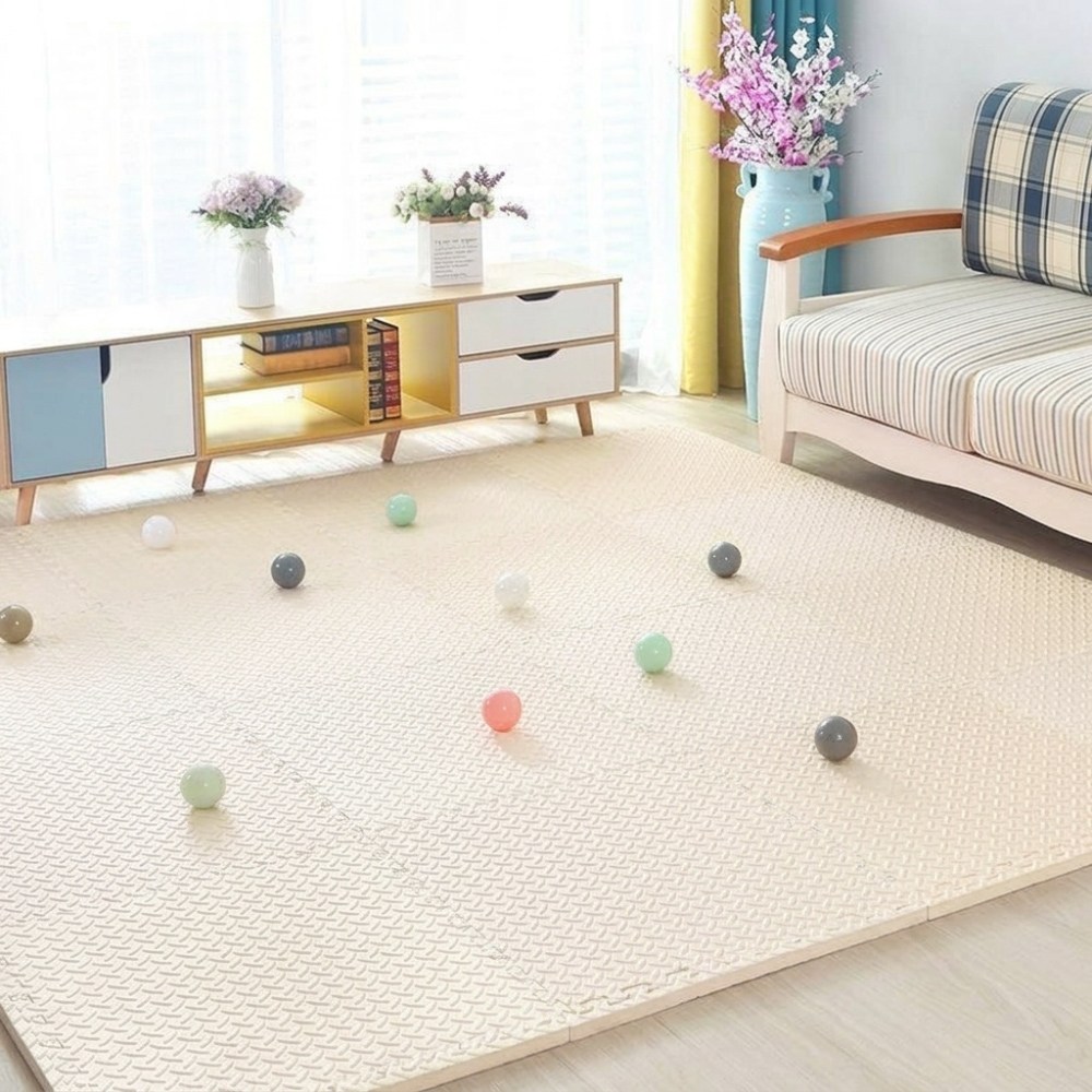 생활연구소 EVA 고탄력 양면사용 방수 미끄럼방지 층간소음방지 퍼즐매트 2.5cm, 16개, 아이보리 29,900원