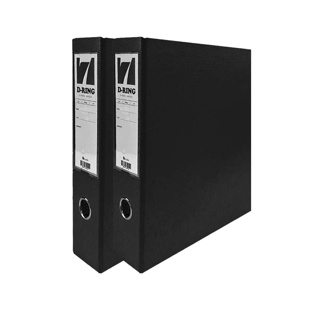 희망화일 3공 D링 합지 바인더, 검정색, 2개 7,700원