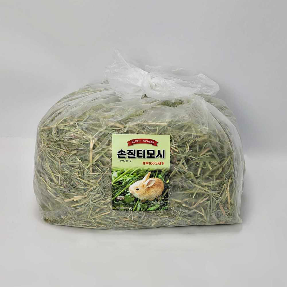 대용량 가루제거 손질 티모시 건초 토끼 기니피그 사료 3kg 18,900원