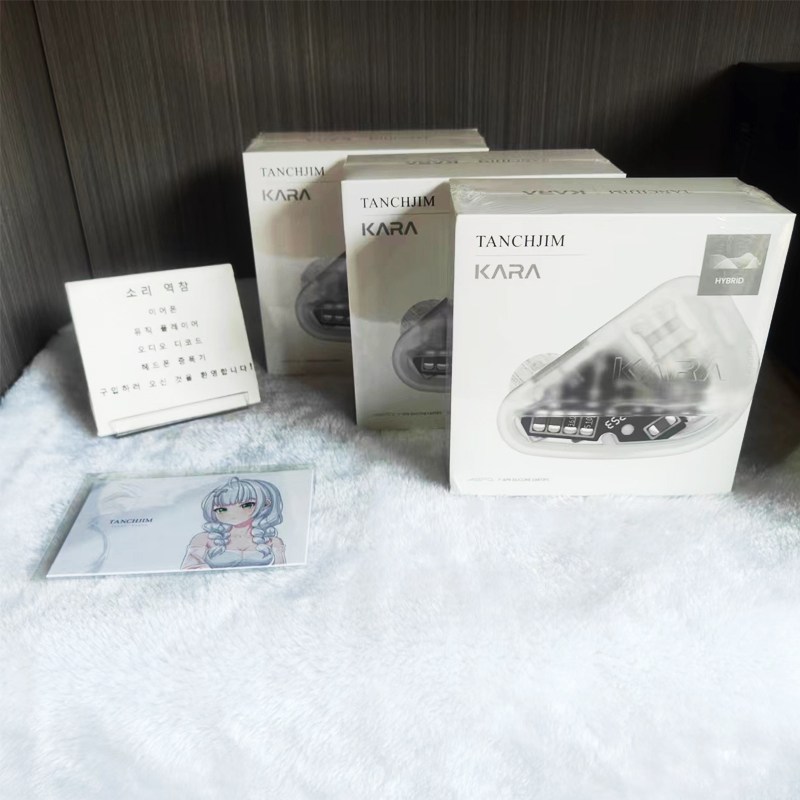 TANCHJIM KARA 유선 헤드폰 3.5단자 0.78인터페이스 HiFi 투명아이보리 165,010원