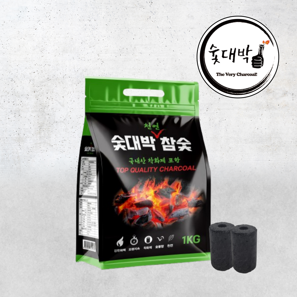 숯대박 바베큐참숯 1kg 착화제포함, 1개, 1kg 5,700원